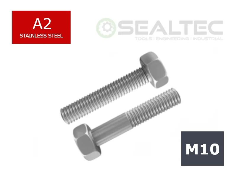 M10 STAINLESS HEX BOLTS